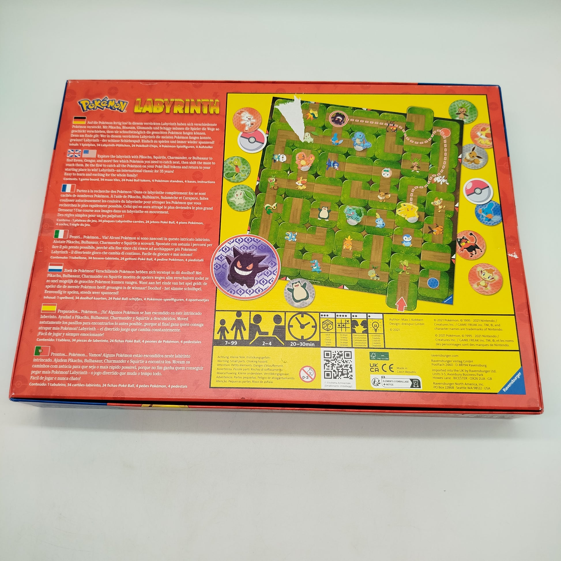 Ravensburger Brettspiel – Pokémon Labyrinth, OVP
