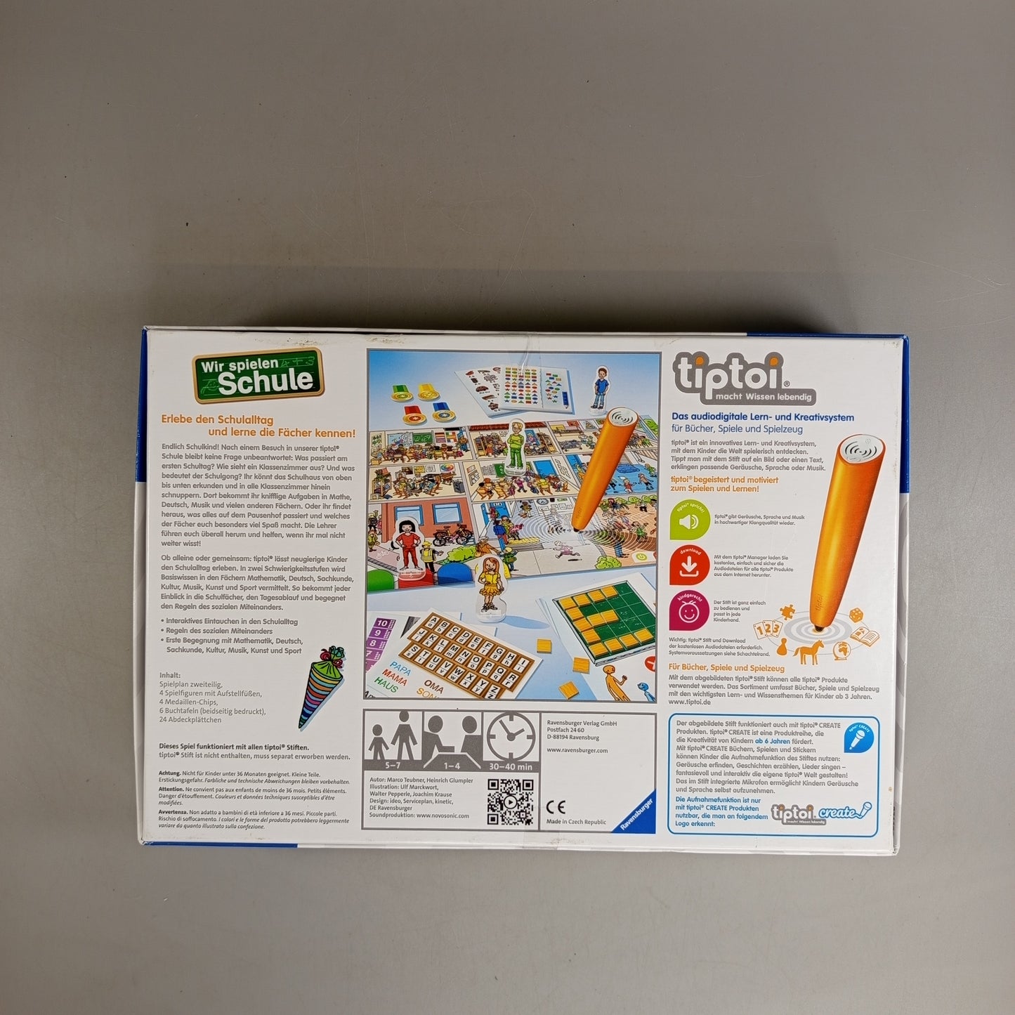 Ravensburger Tiptoi Lernspiel Set von 3 Spielen – Dein Körper und Du, OVP