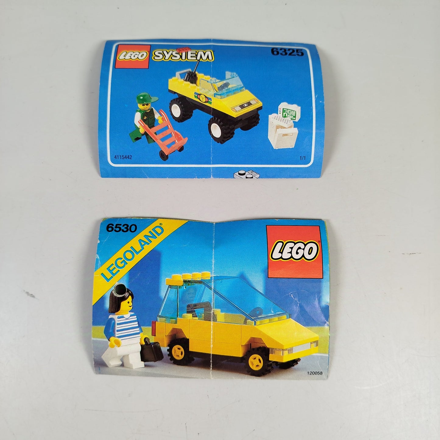 LEGO System Sport Coupe(6530), Lieferwagen(6325)