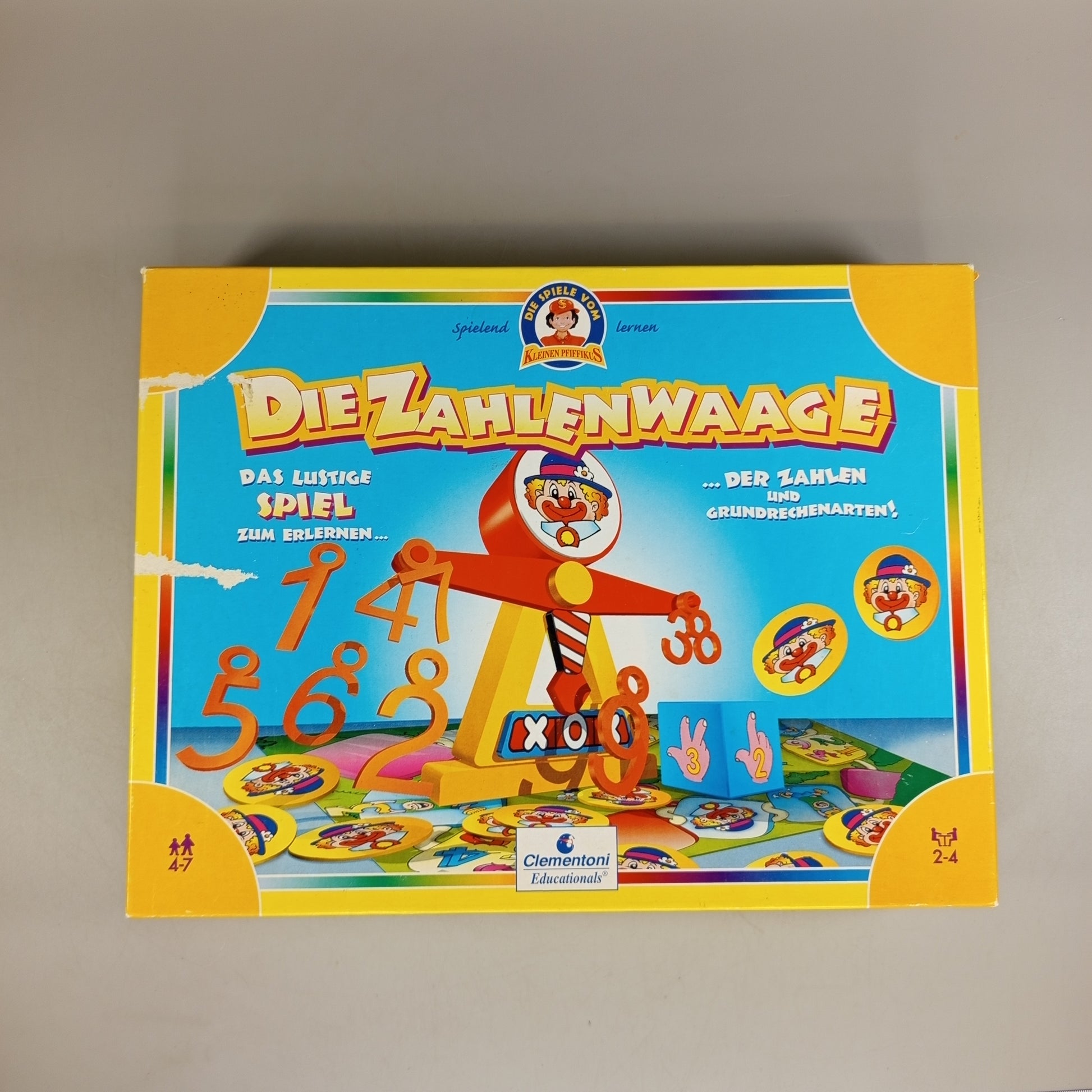 Clementoni Lernspiel – Die Zahlenwaage, OVP