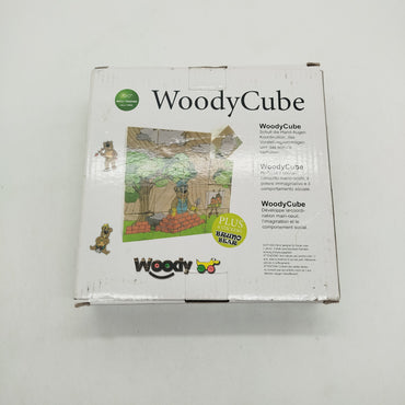 Woody WoodyCube Bruno Bear Würfelpuzzle 9 Bildwürfel