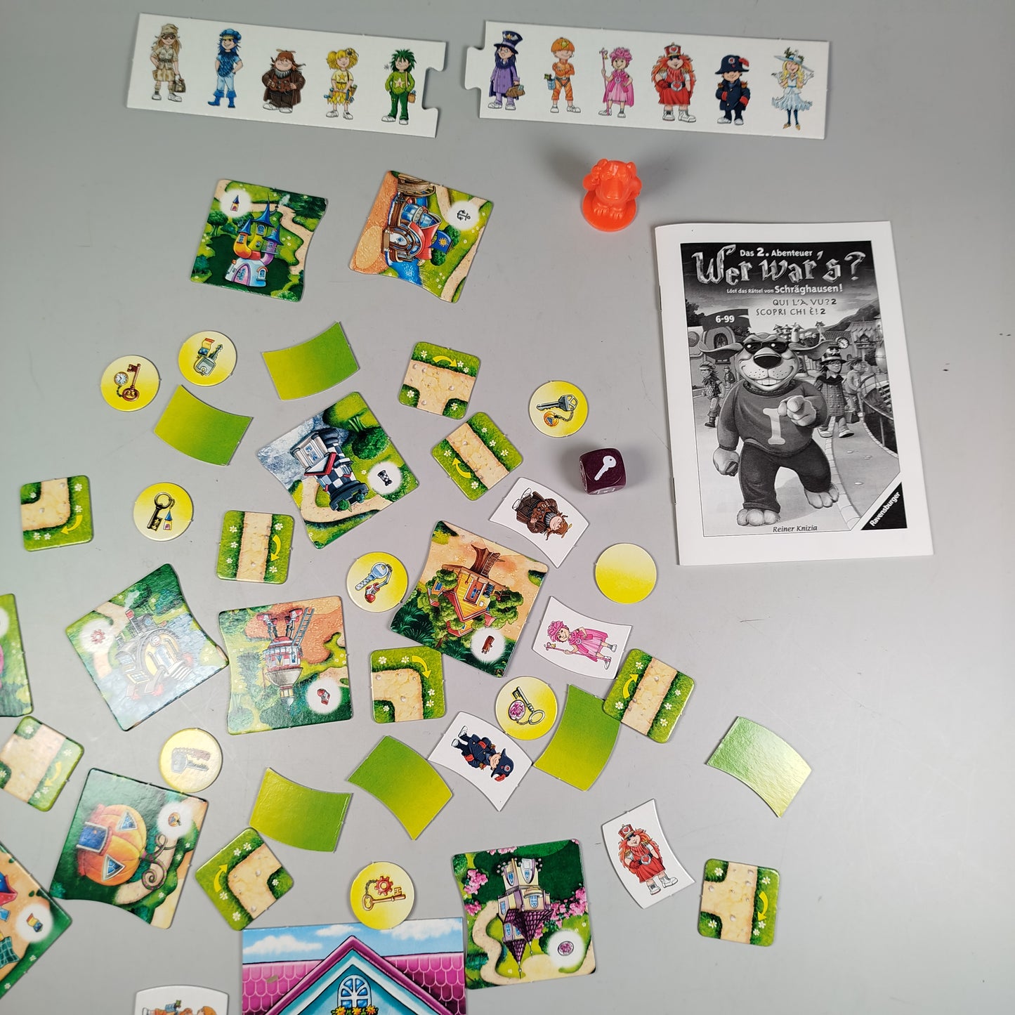 Ravensburger Fang den Hut & Wer war's?