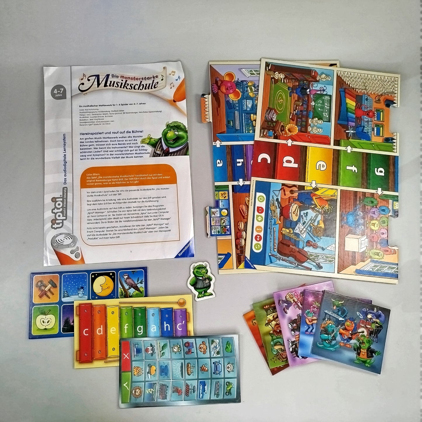 Ravensburger Tiptoi – Musikschule & Wissenquiz Kartenspiel Bundle