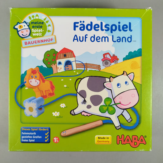HABA Auf dem Land 5580 Fädelspiel ab 1 Jahr