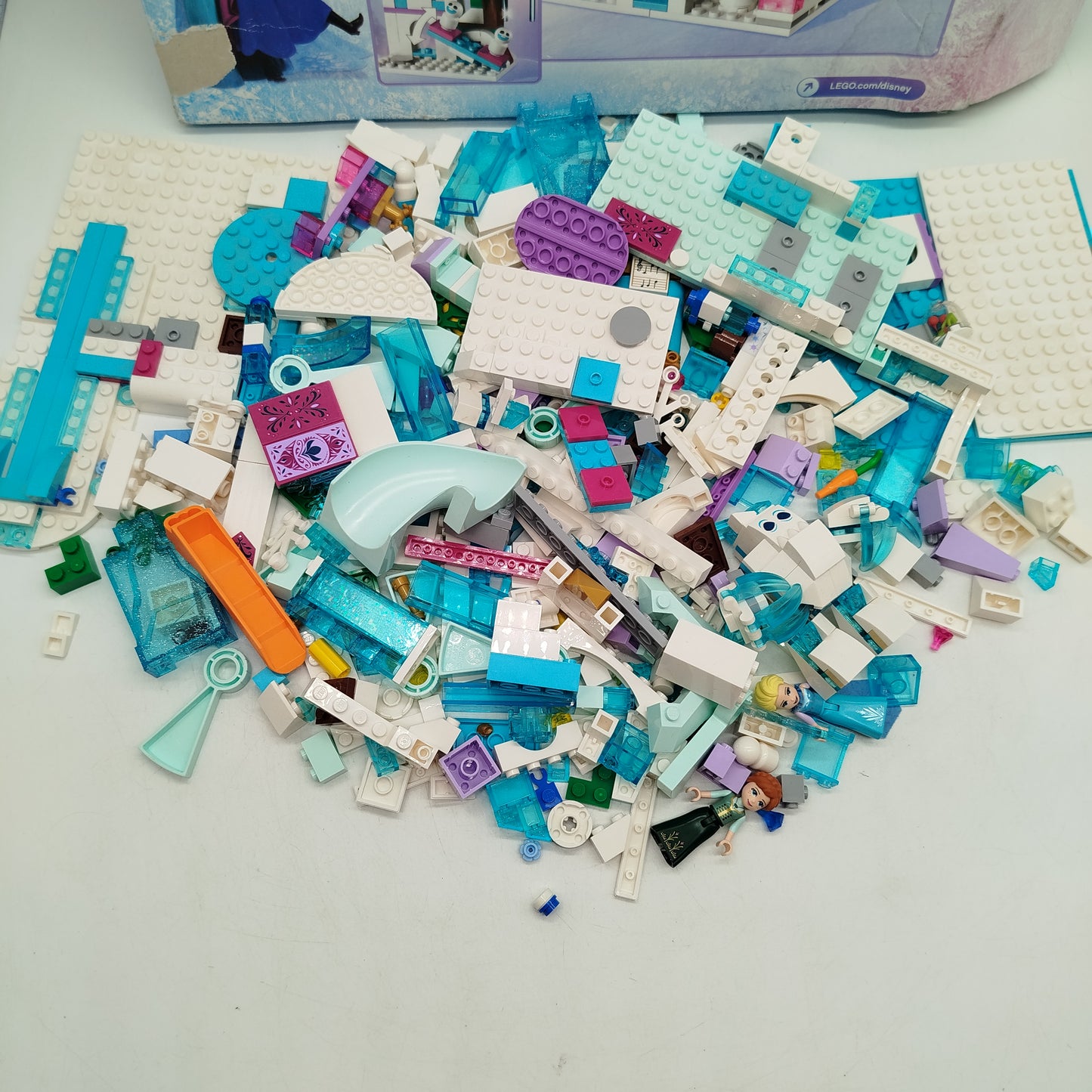 LEGO Frozen Eispalast 43172 ❄️💙 Bauset, gebraucht, ab 6 7 8 Jahre | ✅ geprüft