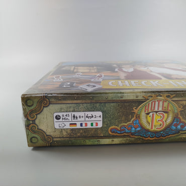 Hotel 13 Brettspiel Check-In