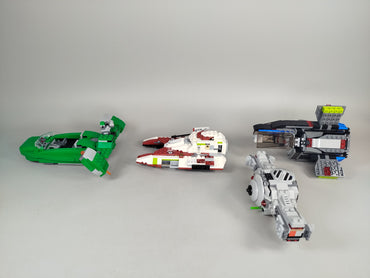 LEGO Star Wars Raumschiffe - Set von 4 und Einzelteile