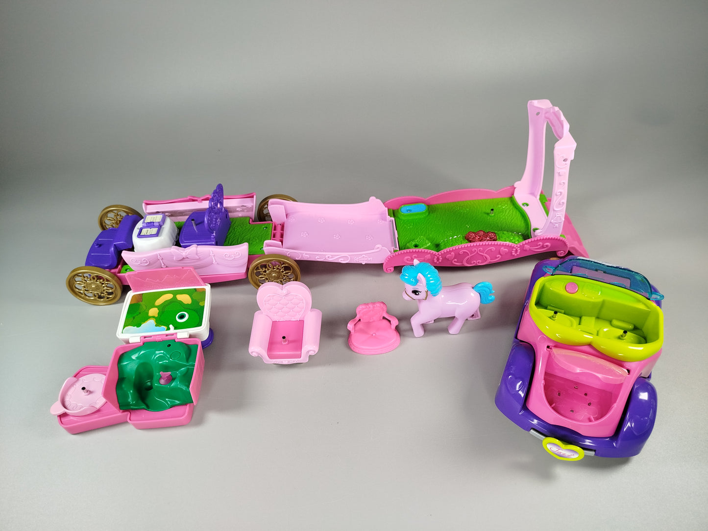 Spielebundle - Vtech Flipsies Jazz Cabrio und Grace's Garden & Carriage