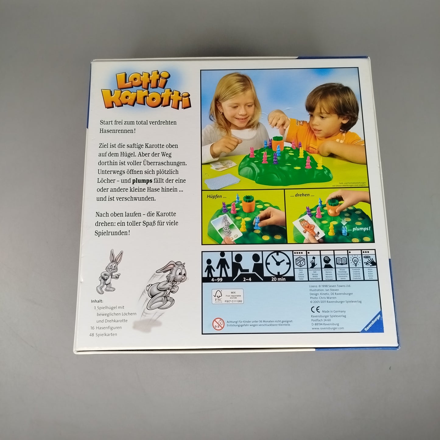 Ravensburger Lotti Karotti Brettspiel