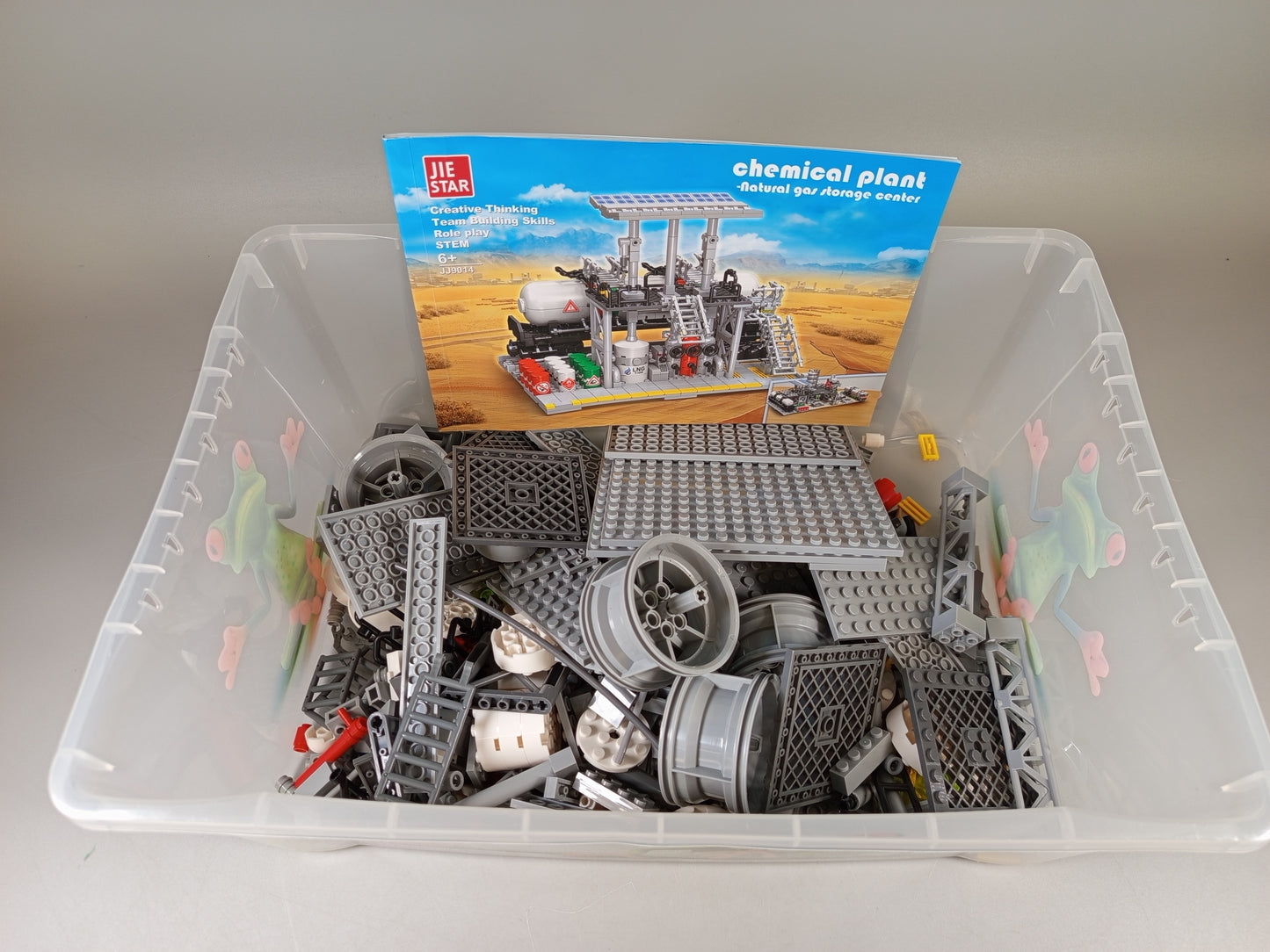 Jie Star Bausteine Chemiefabrik Set JD3014 JD3015 JD3016, kompatibel mit LEGO