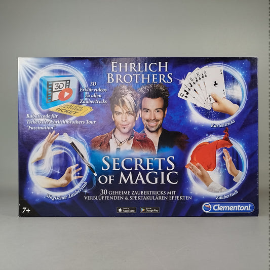 Clementoni Zauberkasten – Ehrlich Brothers Secrets of Magic, OVP