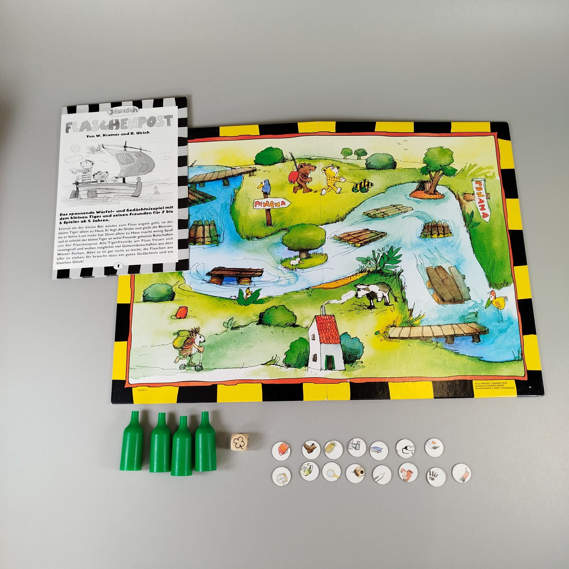 Schmidt Spiele Brettspiel Flaschenpost - Gedächtnisspiel