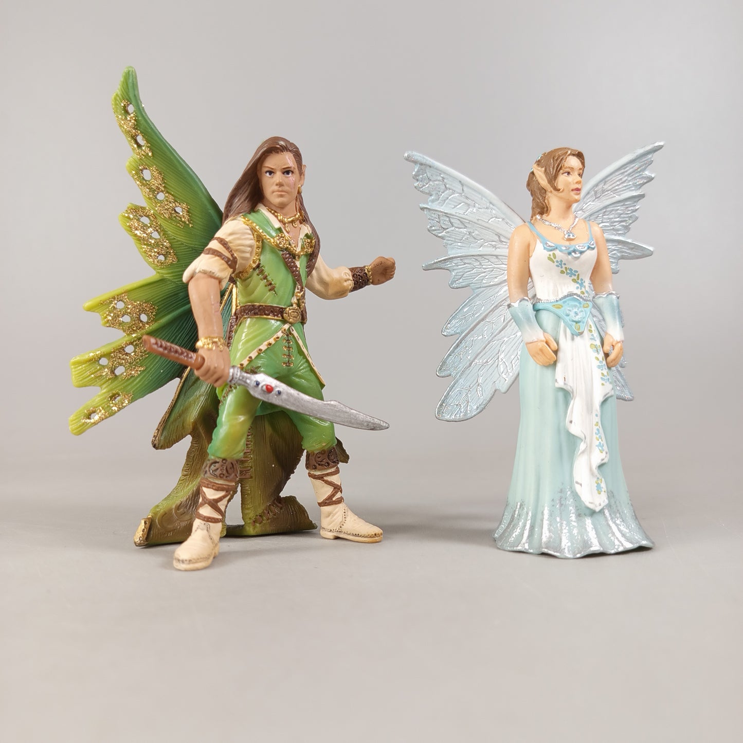 Schleich Bundle Fantasy Set von 4 Elfen & Krieger Figuren