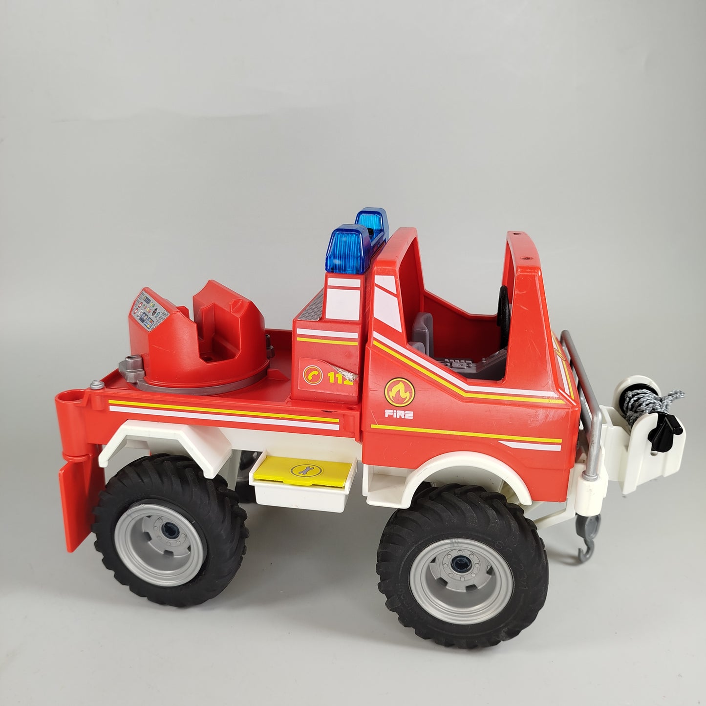 Playmobil Feuerwehr- und Rettungsset - Geländewagen und Löschboot Feuerwehr- und