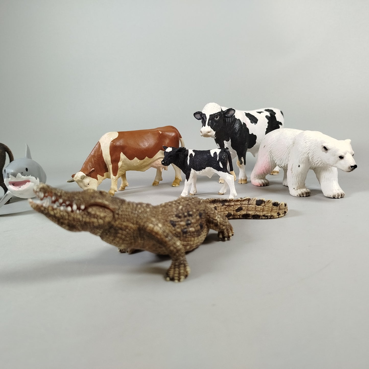 Schleich Tierset – Set von 7 Tierfiguren, sehr gut