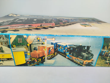 Playmobil Eisenbahn Dampflok 4000 mit Wagen & Figur, OVP