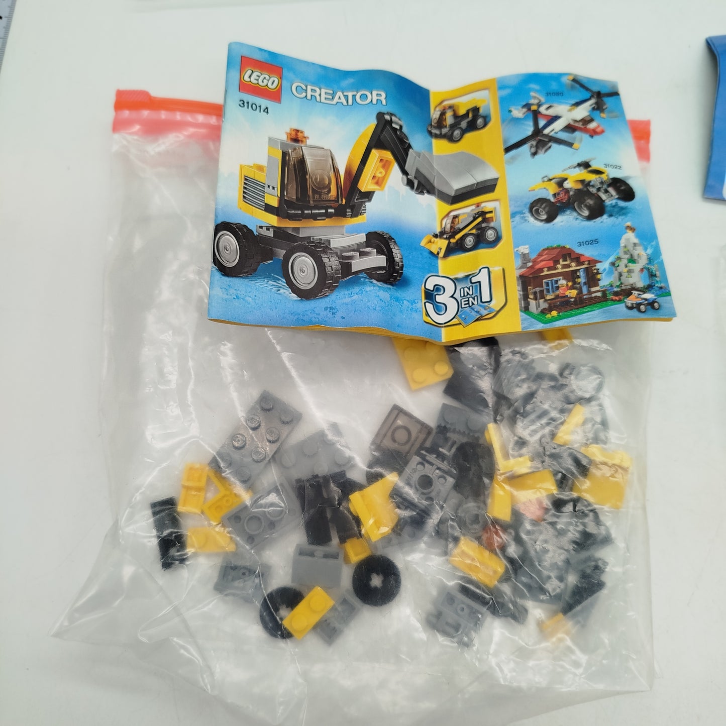 LEGO Bundle City System Creator Racers 7733 6425 31014 8384 Set von 4