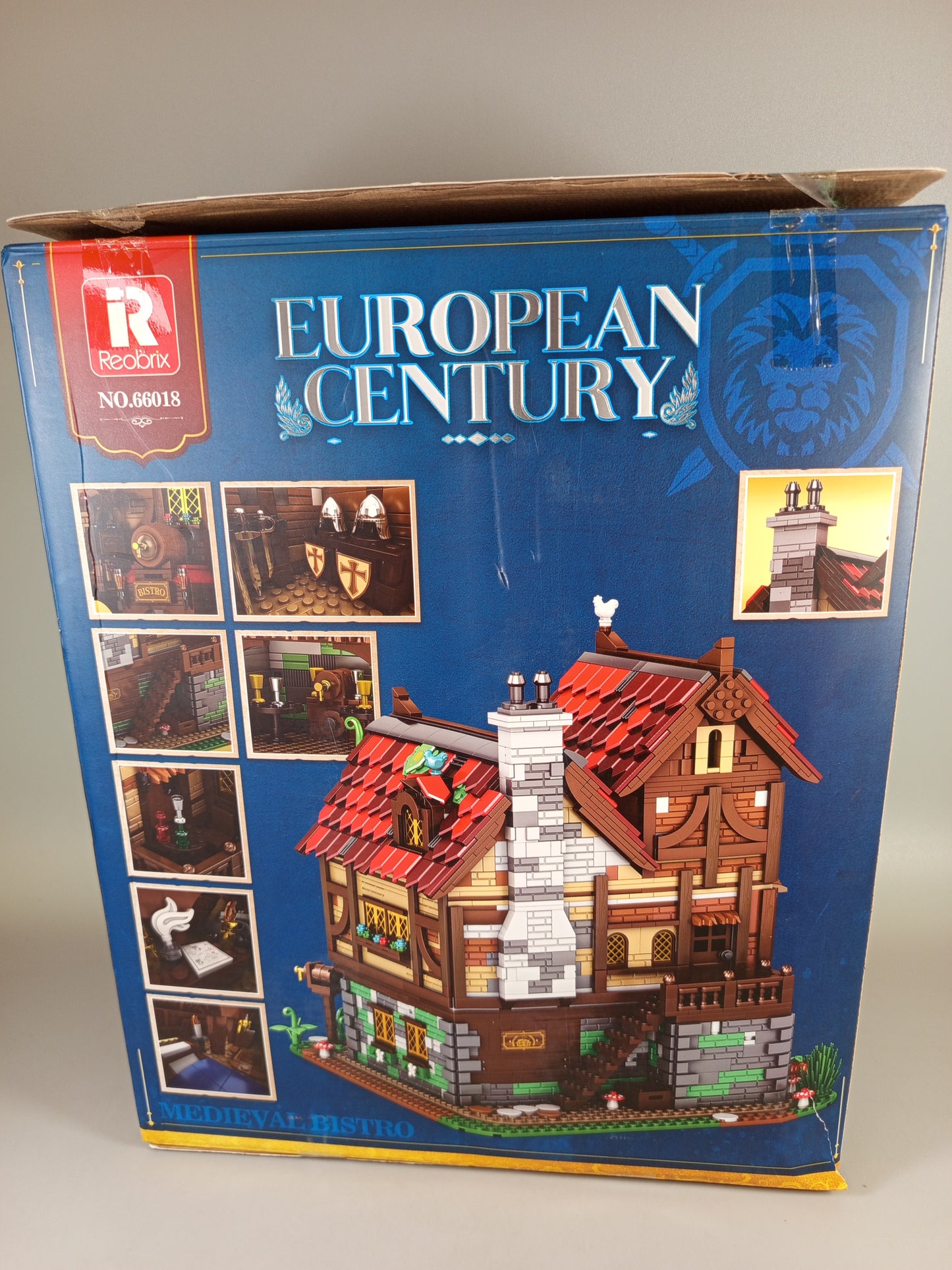 Reobrix European Century Mittelalter Bistro 66018 Bausteine Set, OVP, kompatibel mit LEGO