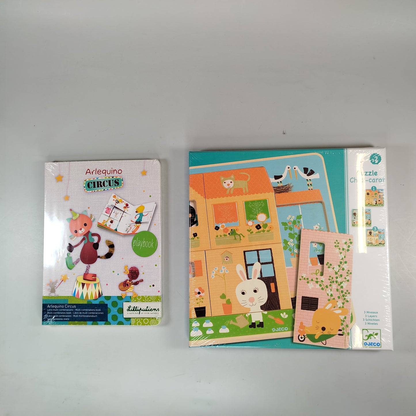 Djeco Chez-Carrot Puzzle – mit OVP, vollständig, gebraucht