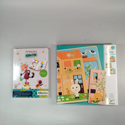 Djeco Chez-Carrot Puzzle – mit OVP, vollständig, gebraucht