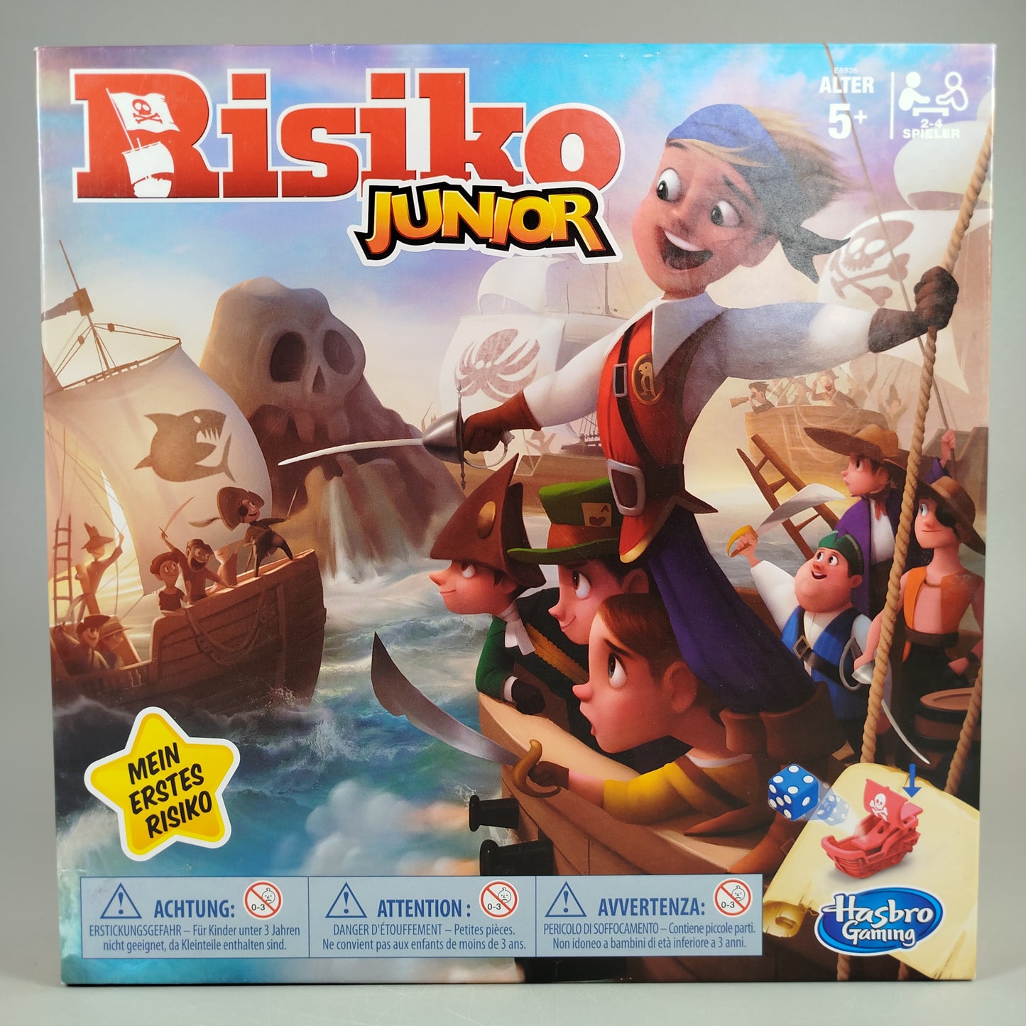Hasbro Gaming Risiko Junior - Strategie Brettspiel