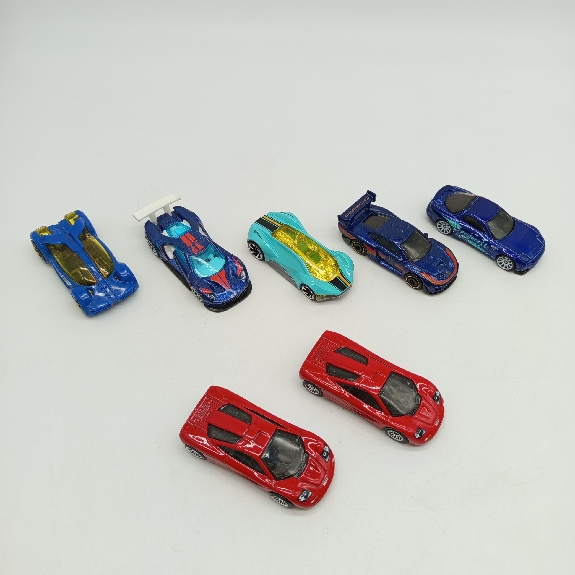 Metall-Spielzeugautos – Set von 19 Fahrzeugen