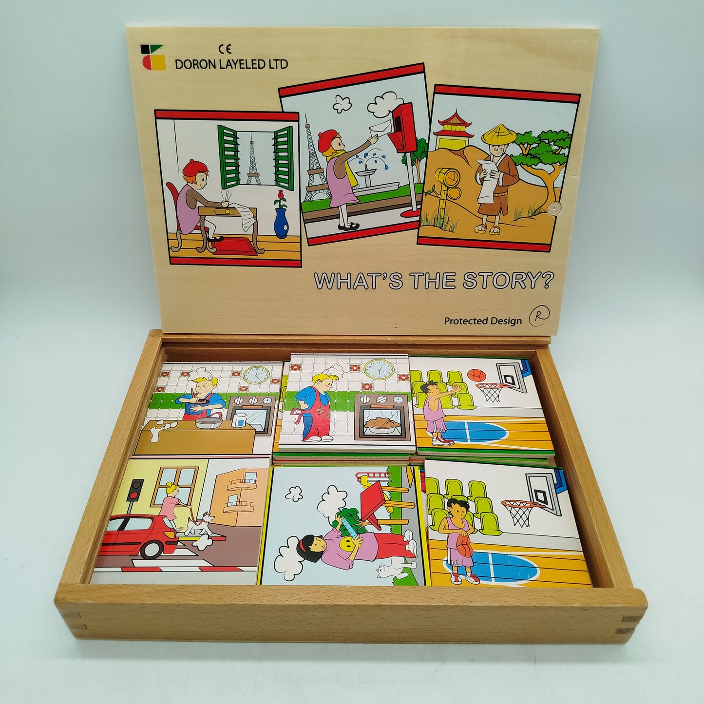 Doron Layeled Ltd. Bundle 2x Symmetric & Story Puzzle