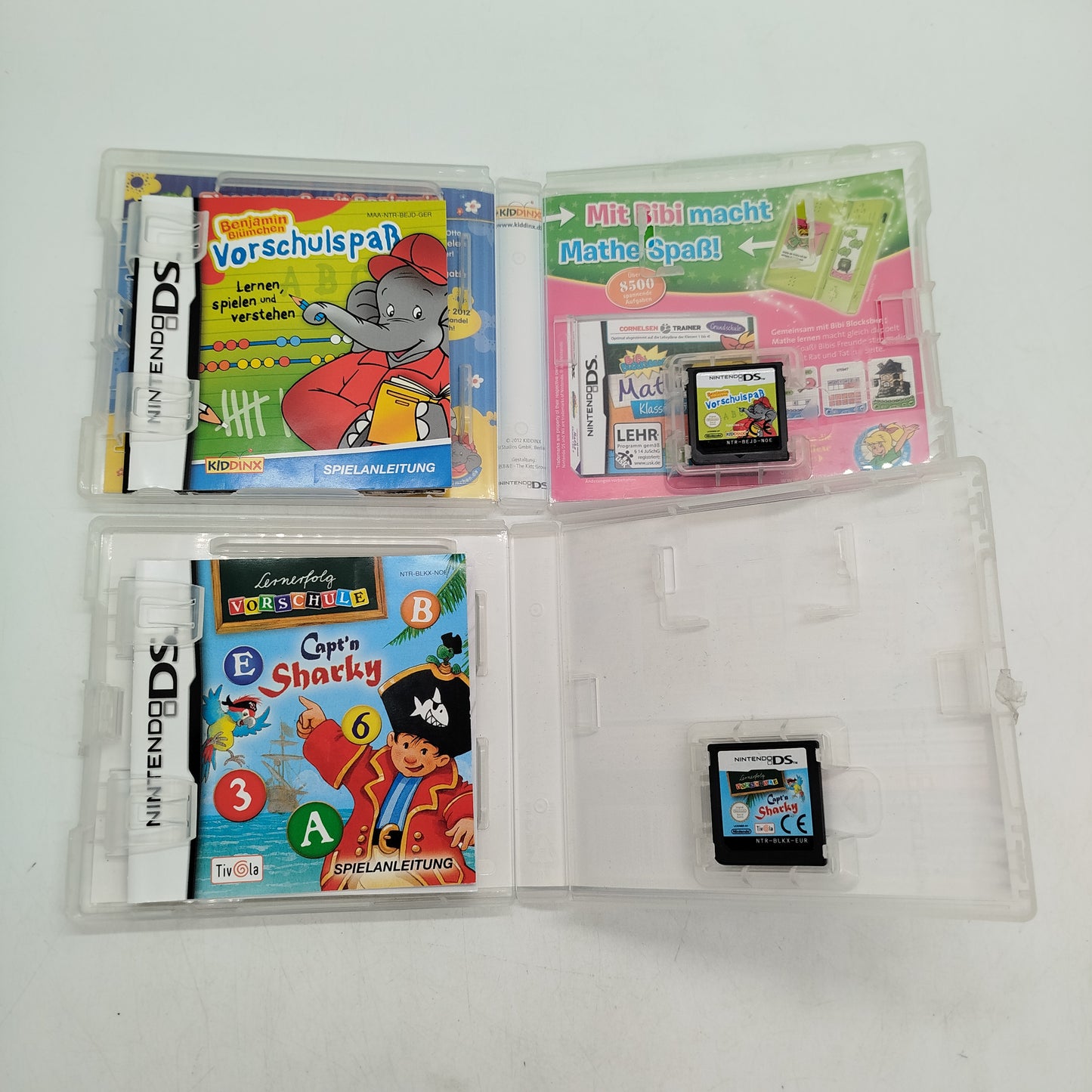 Nintendo Bundle DS Benjamin & Sharky 2 Lernspiele