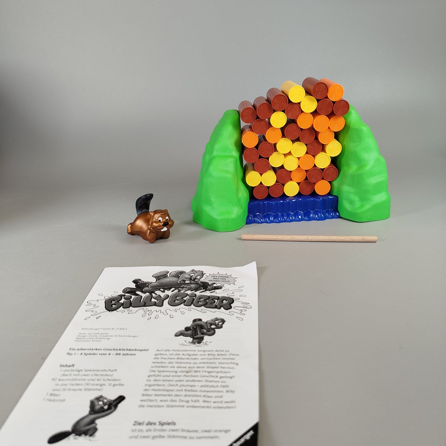 Ravensburger Geschicklichkeitsspiele Set - Plitsch-Platsch Pinguin & Billy Biber