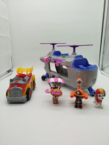 Paw Patrol Bundle – Hubschrauber & 3 Figuren
