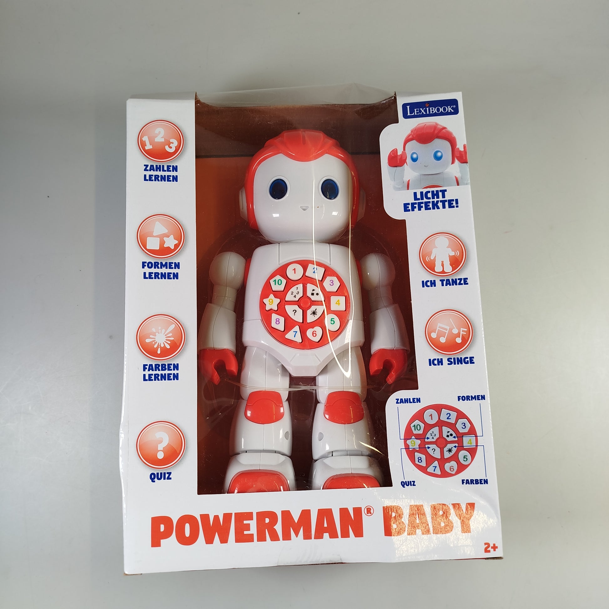 Lexibook Powerman Baby - Interaktiver Lernroboter