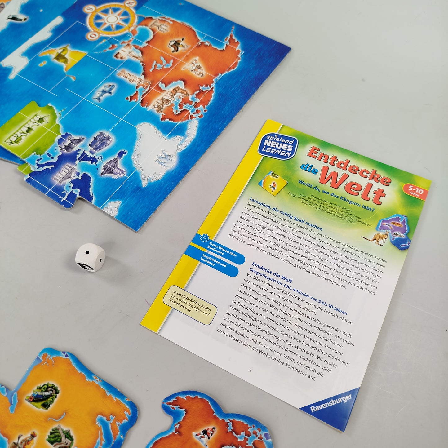 Ravensburger Lernspiel für Geografie