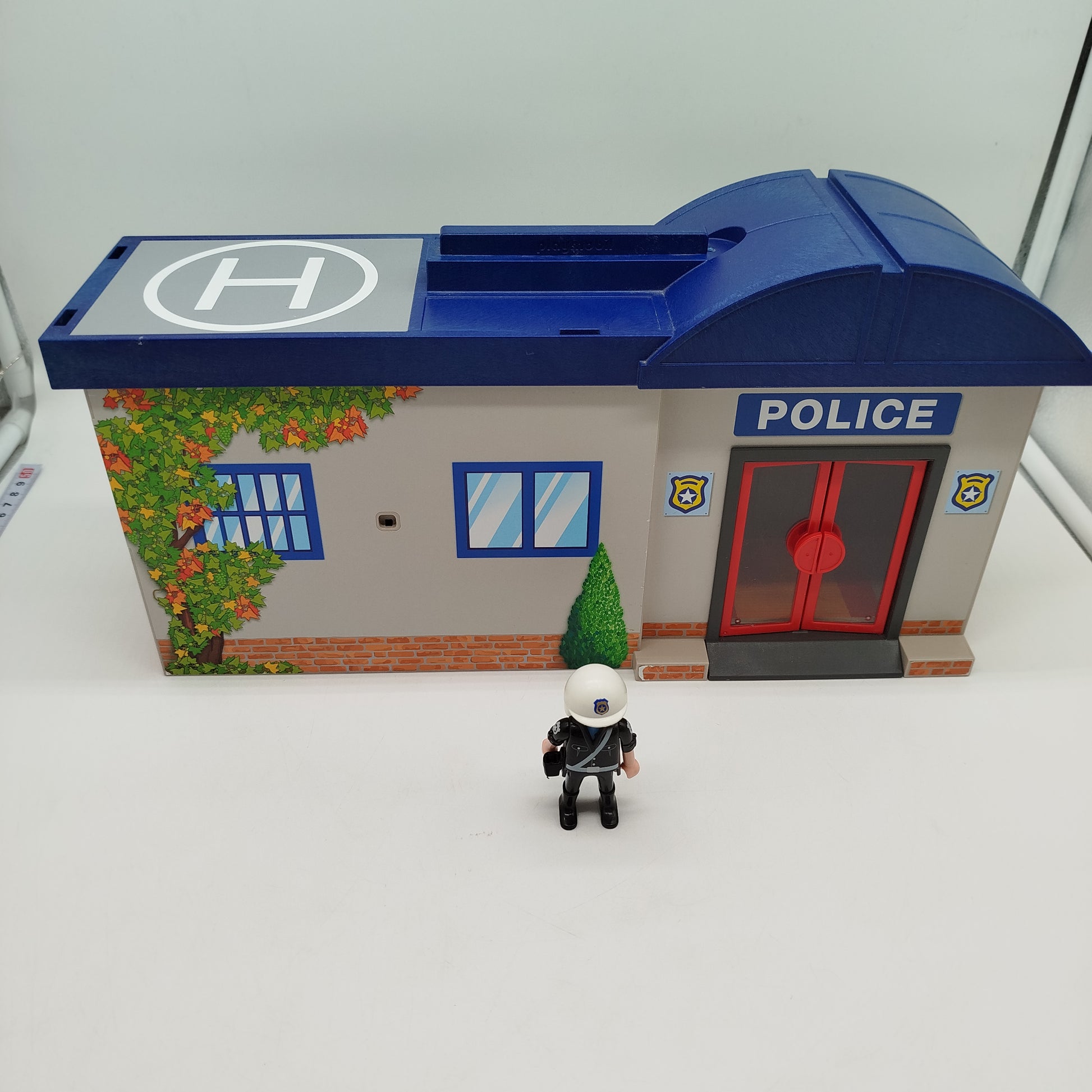 Playmobil Polizeistation mit Figur – Gebäude & Zubehör, gut