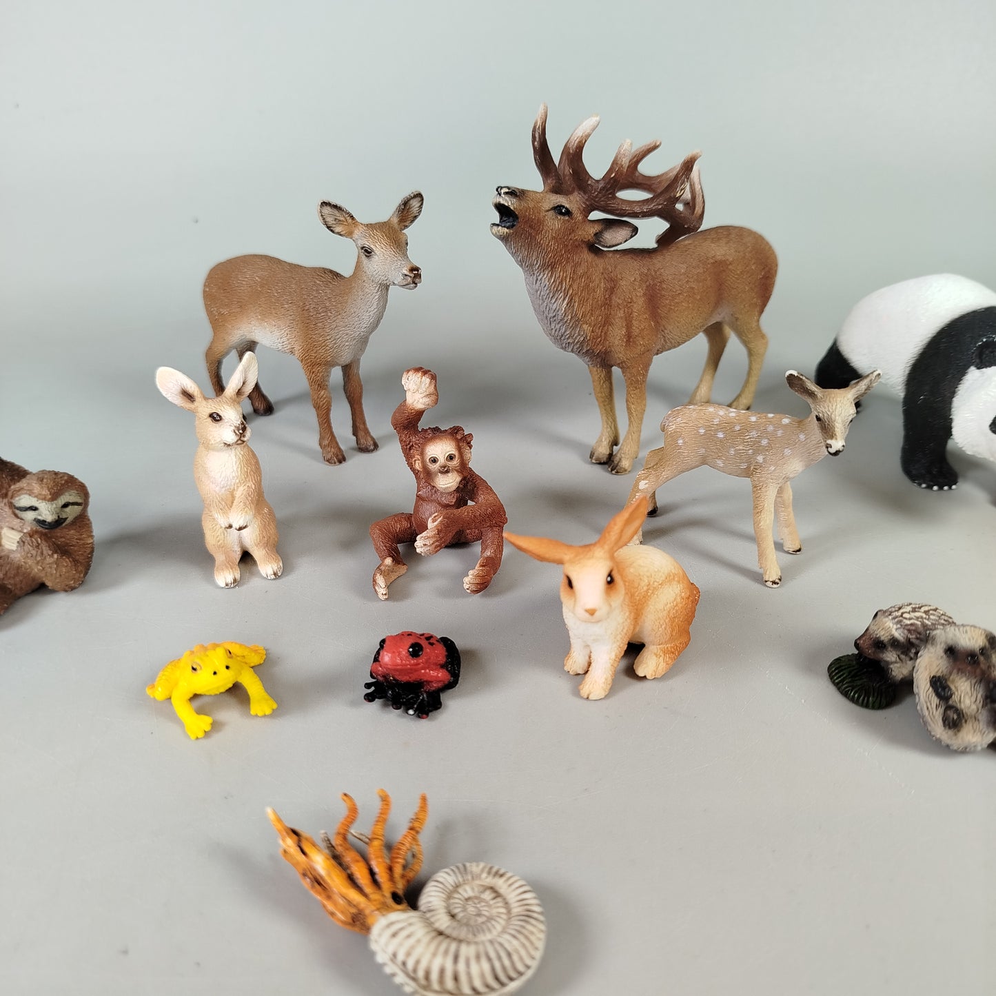 Schleich Tierfiguren Set von 17 – Zoo & Waldtiere