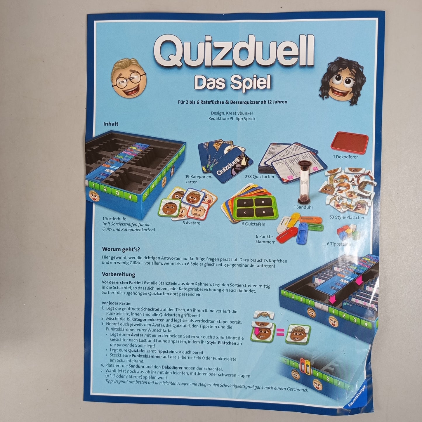 Ravensburger Quizduell Brettspiel