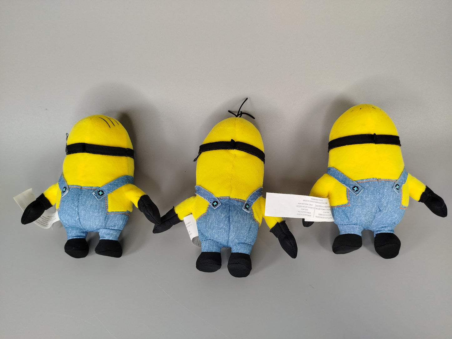 Thinkway Toys Plüschfiguren - Minions - Set von 3