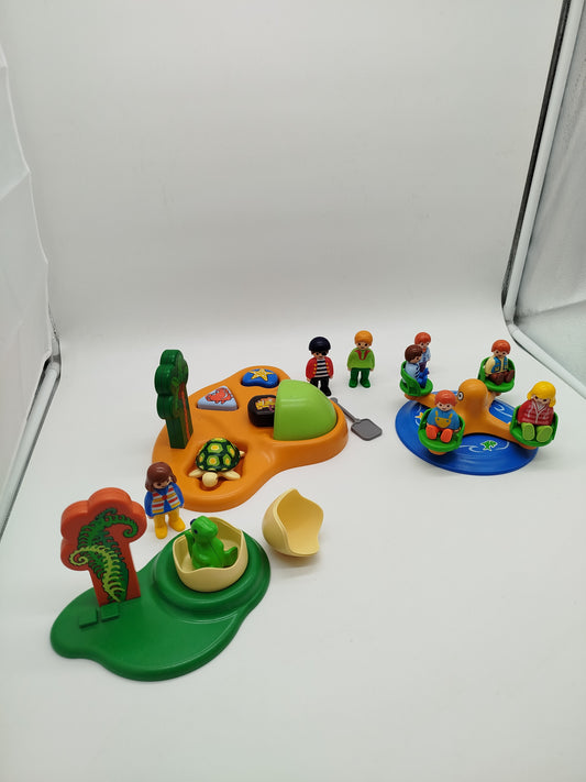 Playmobil 1.2.3 Spieleset – 10 Figuren & Themenwelten