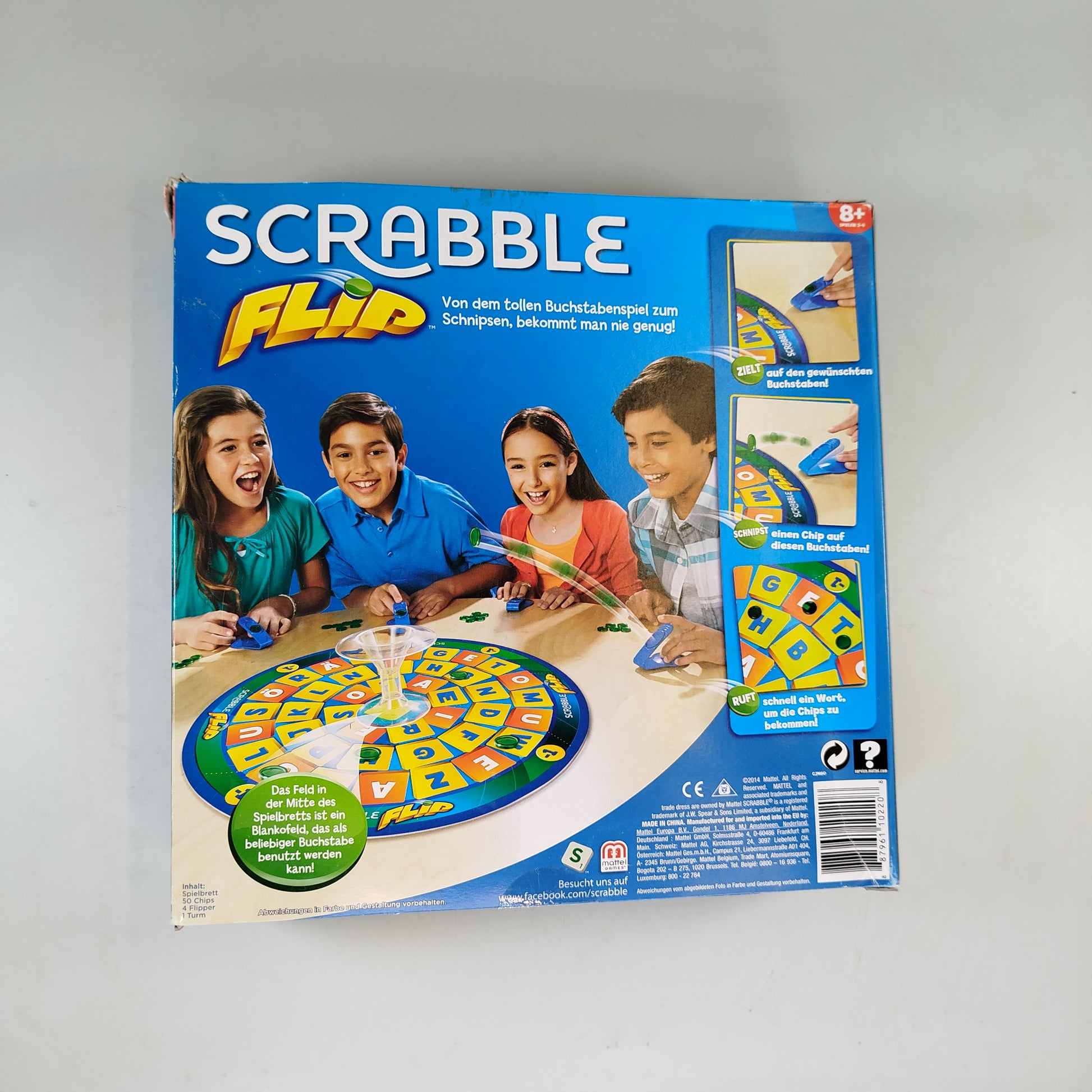 Mattel Scrabble Flip Buchstabenspiel