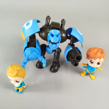 Figuren Set von 3 - Roboter & Charaktere, wie neu