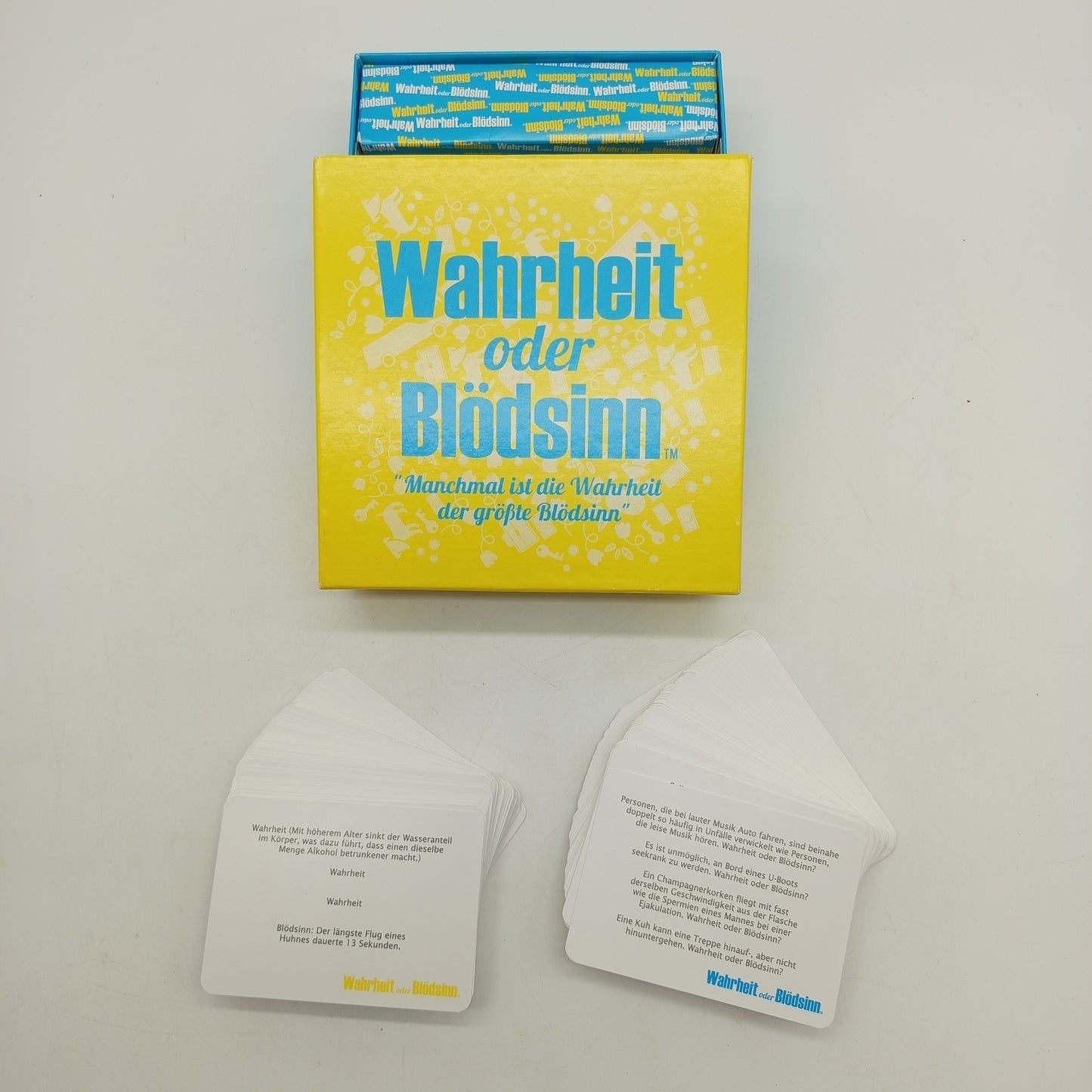 Kartenspiel Wahrheit oder Blödsinn – Partyspiel für Erwachsene