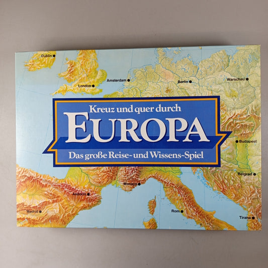 Brettspiel Kreuz & quer durch Europa