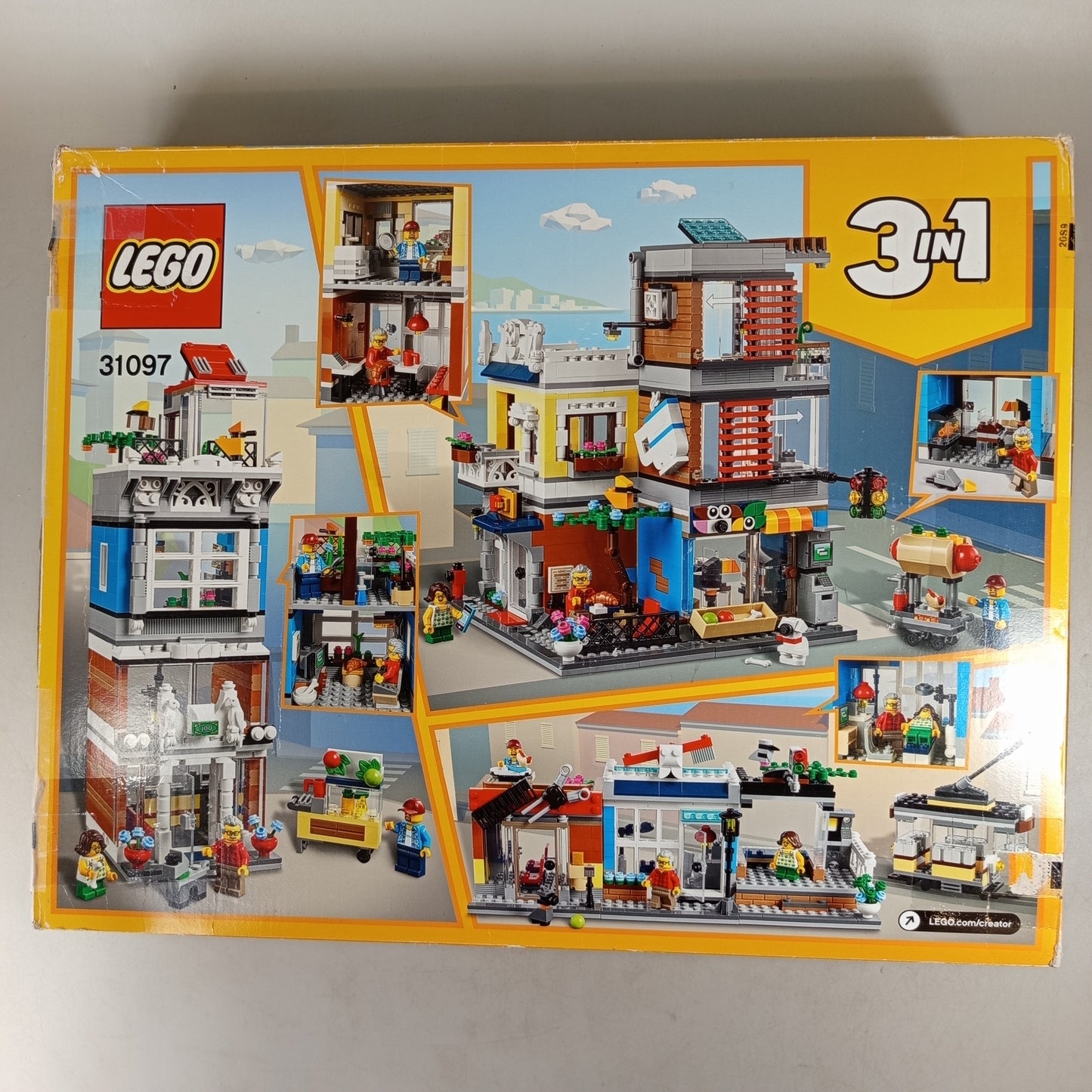 LEGO Creator 31097 Stadthaus Café 🧱✨, gebraucht, ab 6 7 8 Jahre | ✅ geprüft