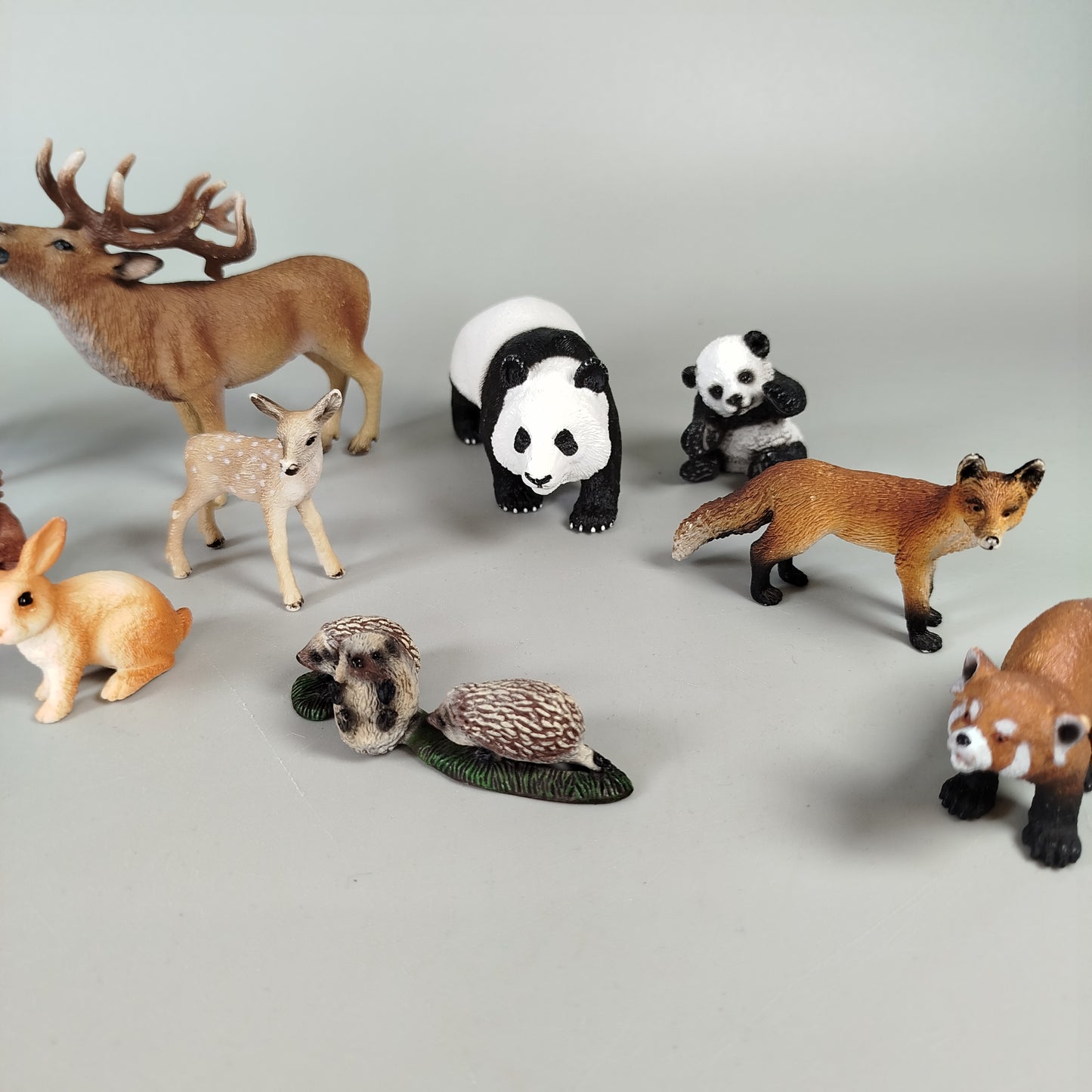 Schleich Tierfiguren Set von 17 – Zoo & Waldtiere