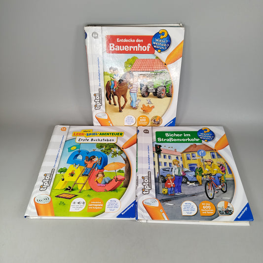 Ravensburger Bundle tiptoi Set von 3 Lernbücher