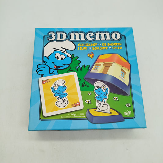 Upper Deck Die Schlümpfe 3D Memo 🧩✨, gebraucht, ab 3 4 5 Jahre | ✅ geprüft