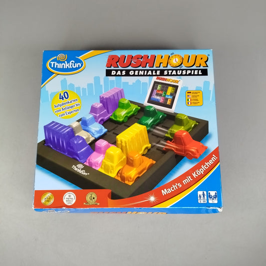 ThinkFun Rush Hour 🚗💥 Logikspiel, gebraucht, ab 6 7 8 Jahre | ✅ geprüft