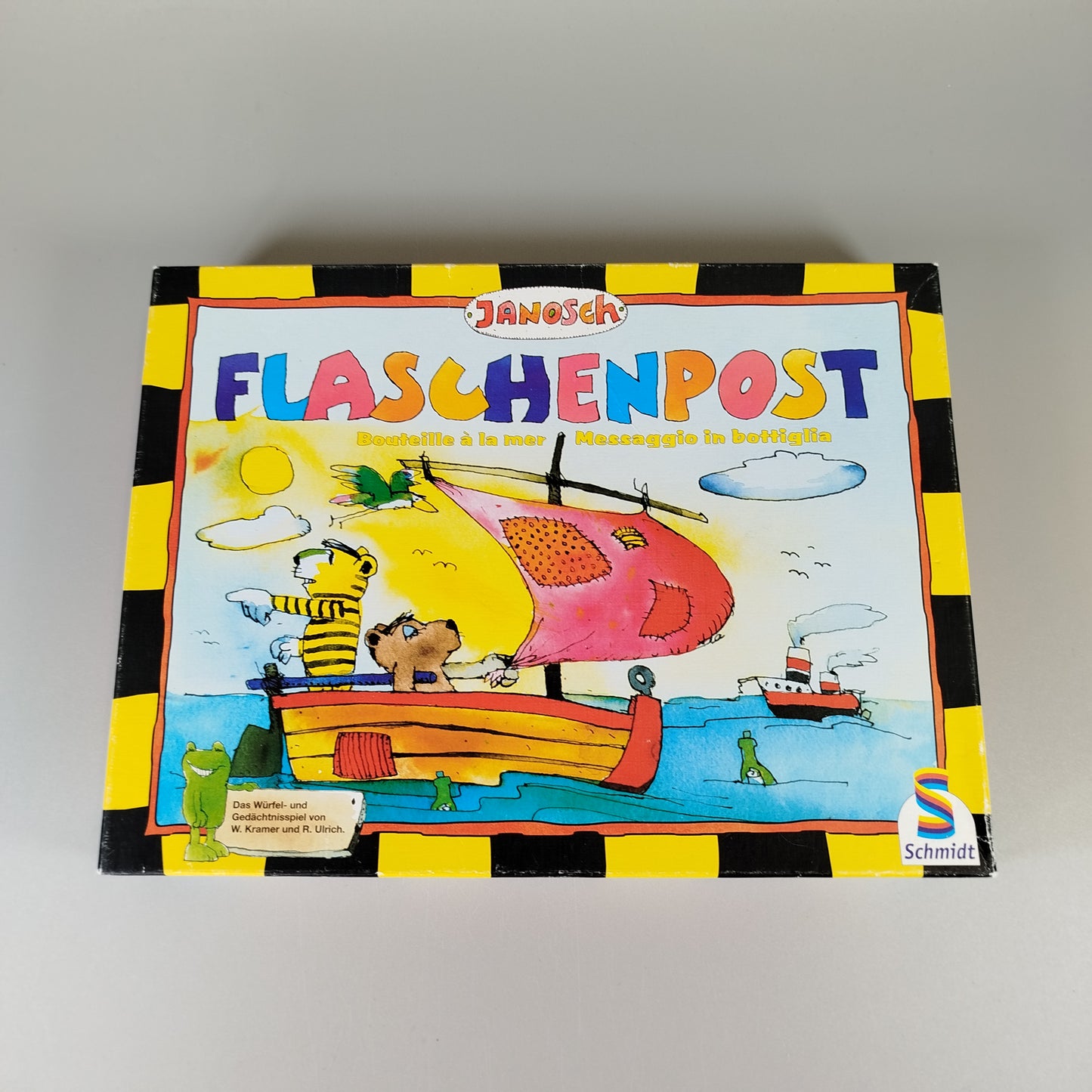 Schmidt Spiele Brettspiel Flaschenpost - Gedächtnisspiel