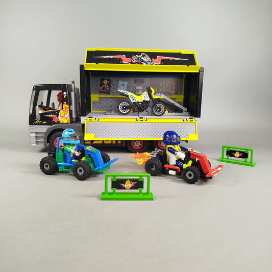 Playmobil 🙂🏠 Spielset Werkstatt-Truck, gebraucht, ab 3 4 5 Jahre | ✅ geprüft