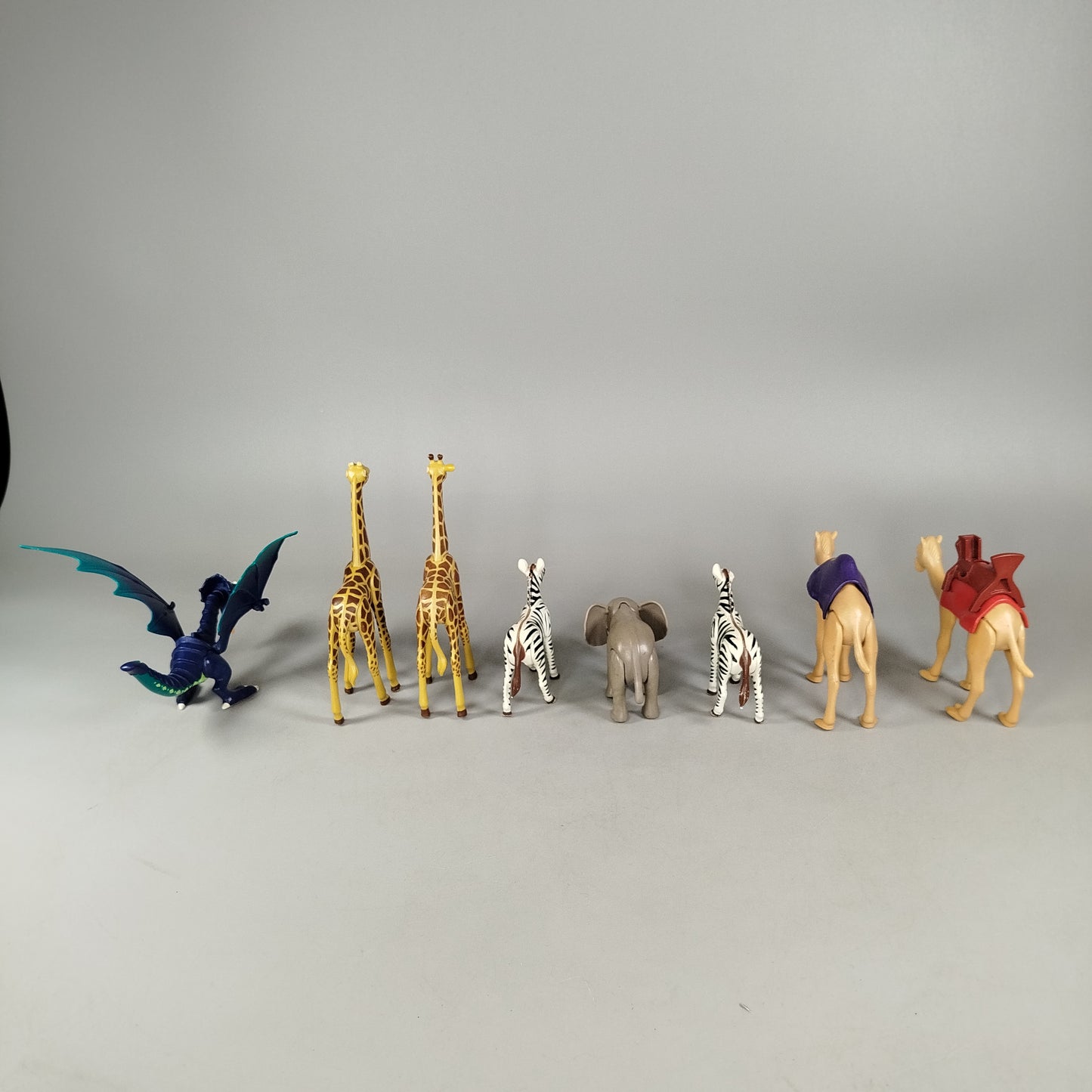 Bundle Playmobil 8x Tierfiguren Tiere Safari Drache