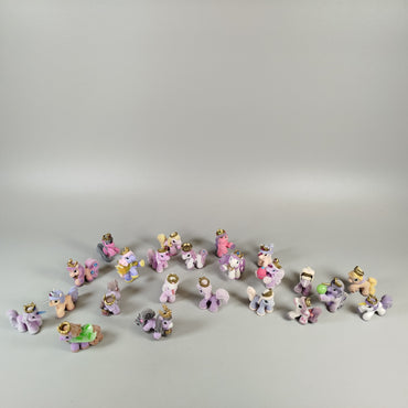 Sammelfiguren Fantasy Ponys Set – mit Kronen & Zubehör